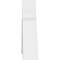 Ekena Millwork Archdale Architectural Grade PVC Gable Bracket, 36"W x 16 1/2"H x 4"D x 6"F, 11/12 Pitch GBP036X17X0406ARC00 - alternate 2